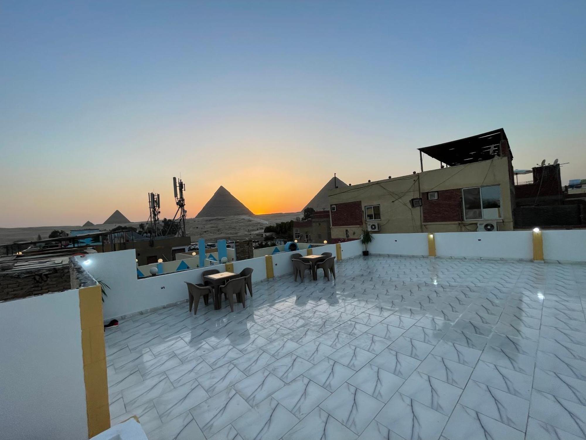 Basha Pyramids Inn Kafret el-Gabal Exterior foto