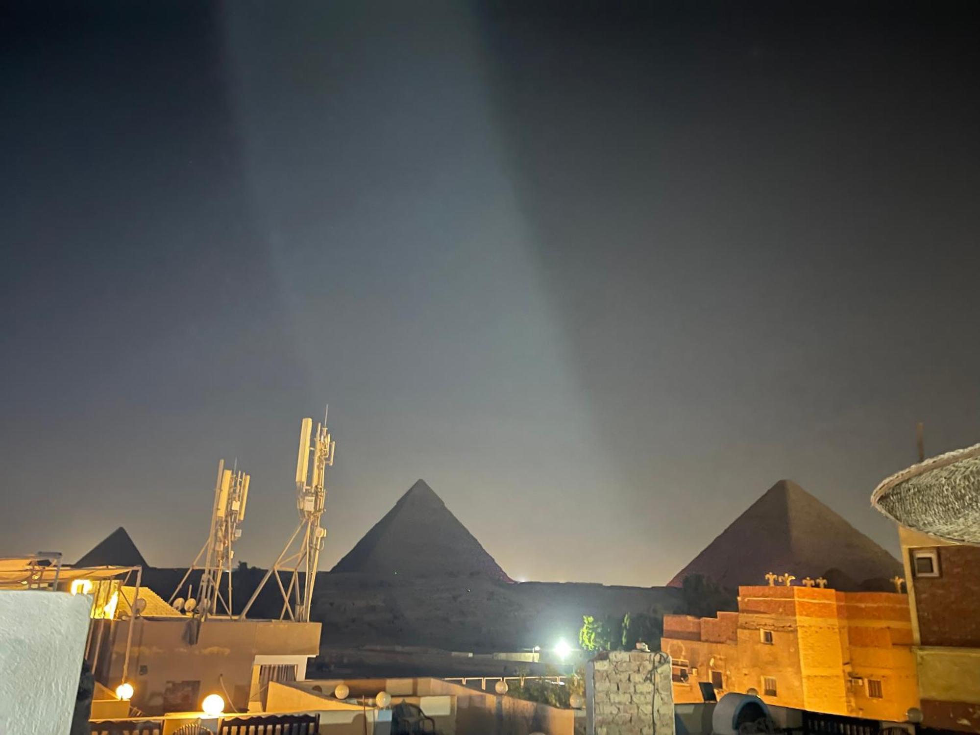 Basha Pyramids Inn Kafret el-Gabal Exterior foto